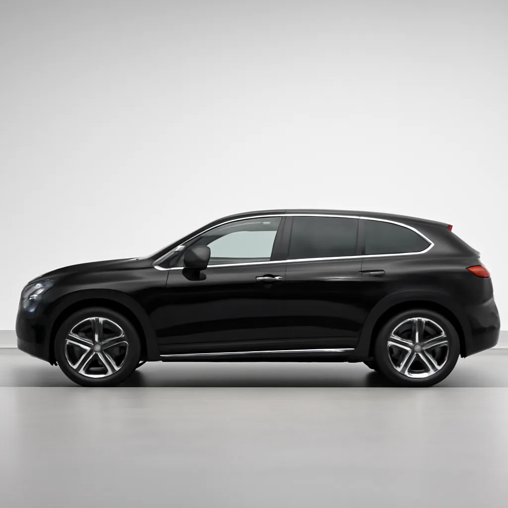 Mercedes-Benz EQE SUV 2023–2025, вид сбоку
