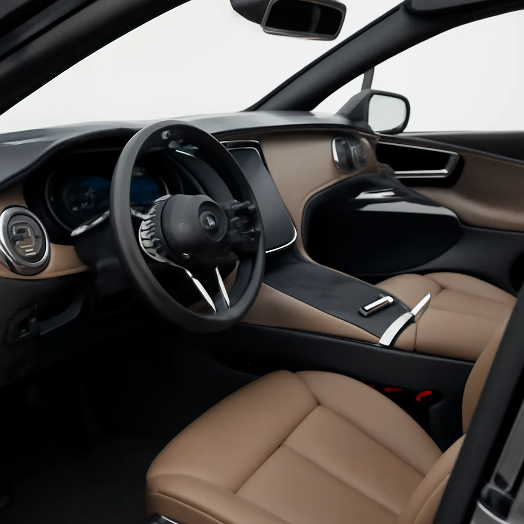 Mercedes-Benz EQE SUV 2023–2025, интерьер · приборная панель