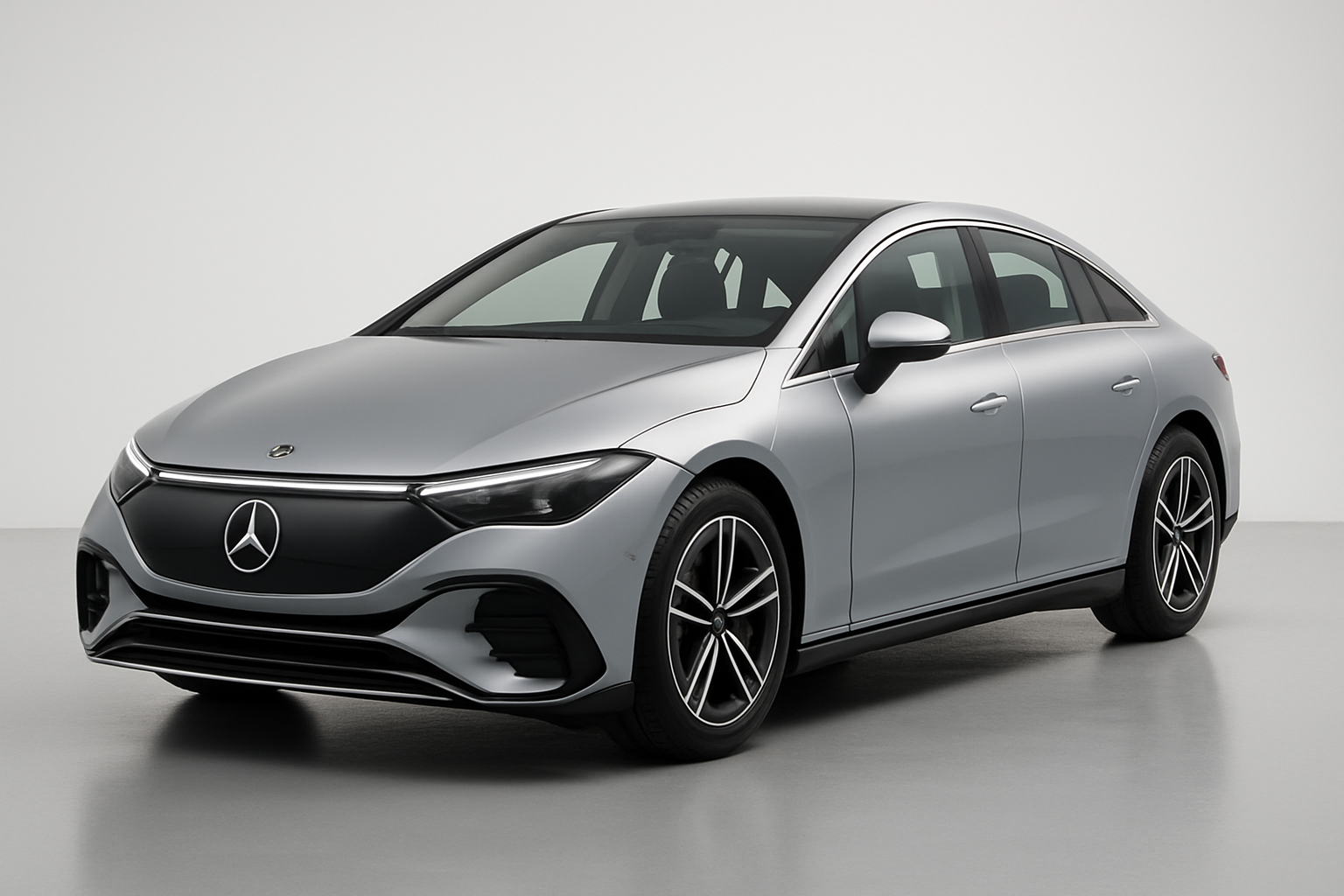 Mercedes-Benz EQE 2025 года, 3/4 фронт