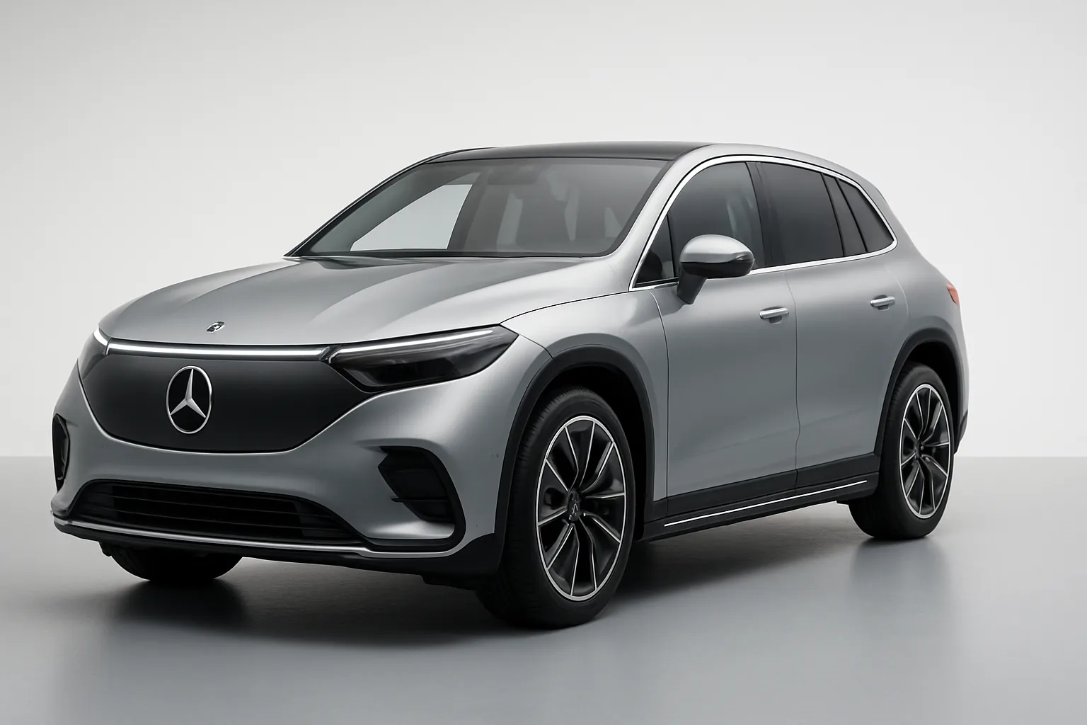 Mercedes-Benz EQS SUV 2021–2023, 3/4 фронт