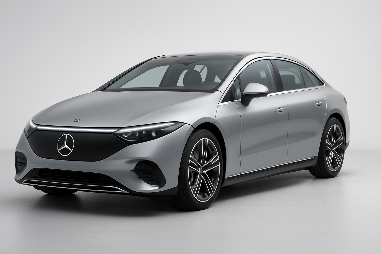Mercedes-Benz EQS 2026 года, 3/4 фронт