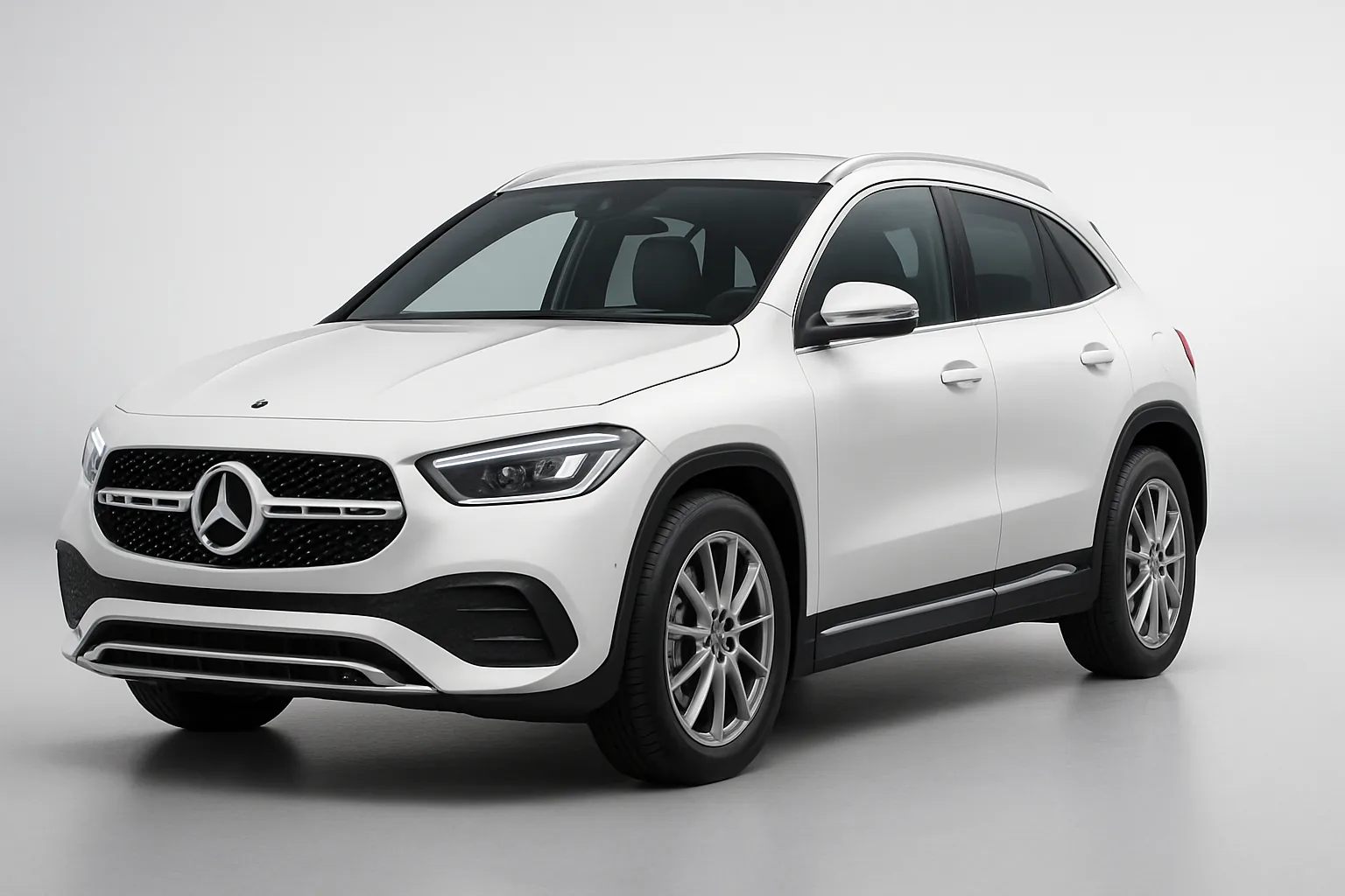 Mercedes-Benz GLA 2024–2026, 3/4 фронт