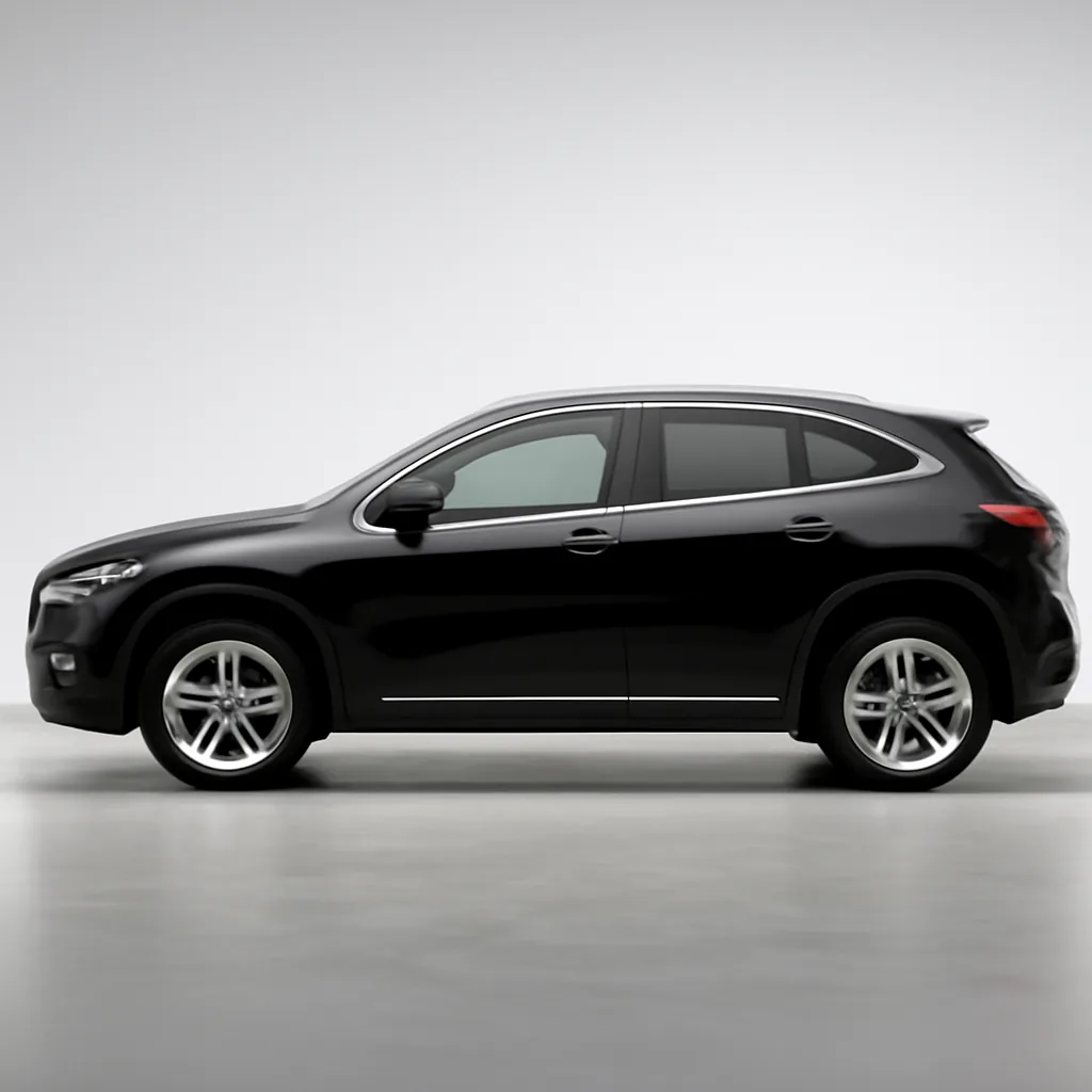 Mercedes-Benz GLA 2024–2026, вид сбоку