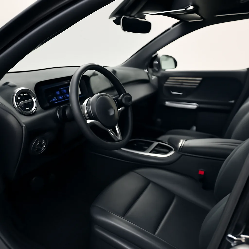 Mercedes-Benz GLA 2024–2026, интерьер · приборная панель