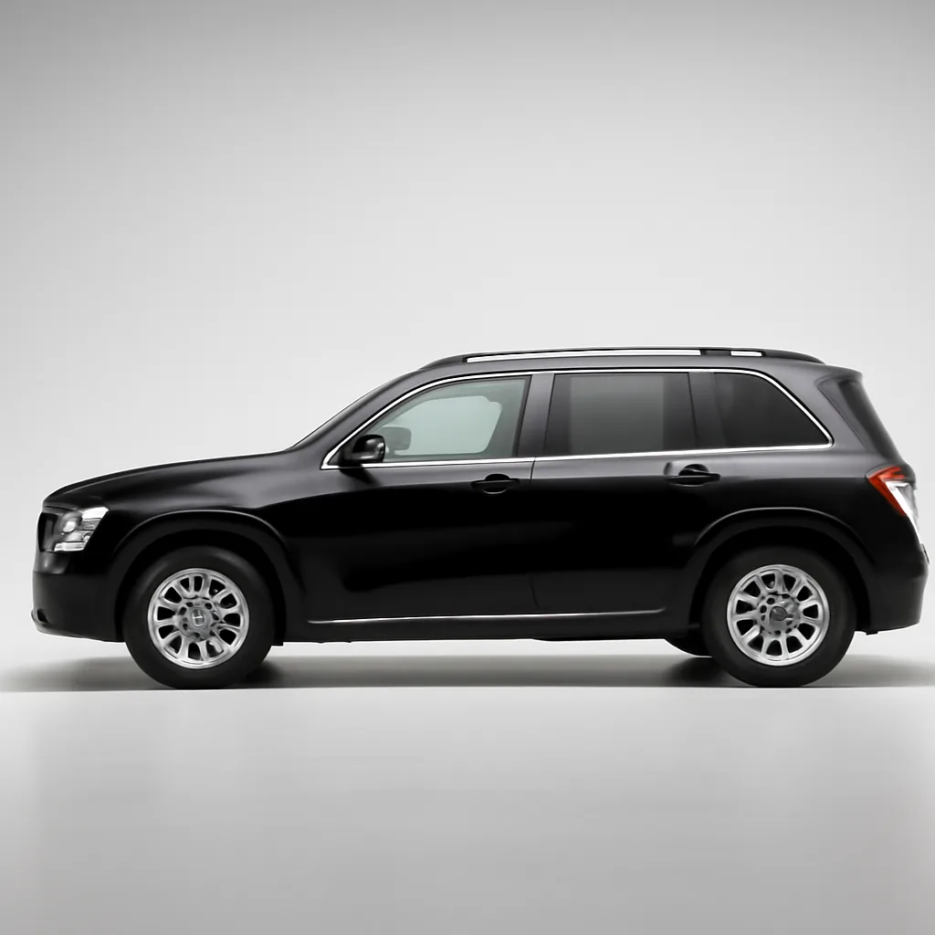 Mercedes-Benz GLB 2022–2024, вид сбоку