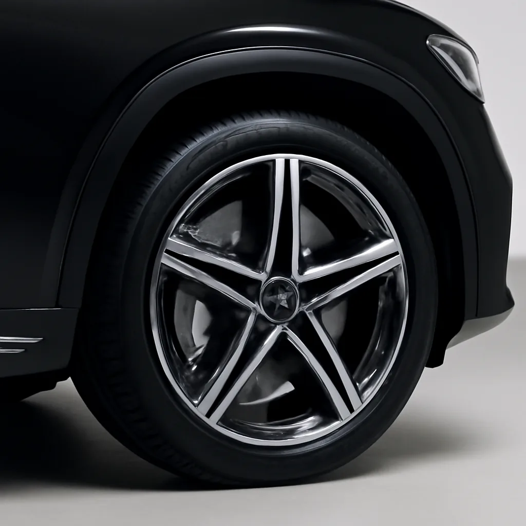 Mercedes-Benz GLC 2022–2024, колёсный диск крупным планом