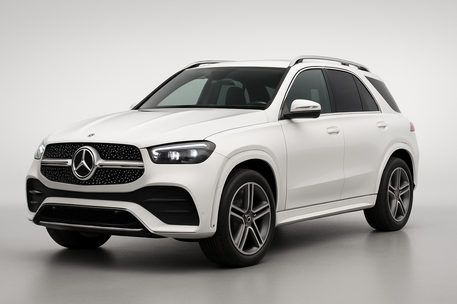 Mercedes-Benz GLE 2025 года, 3/4 фронт