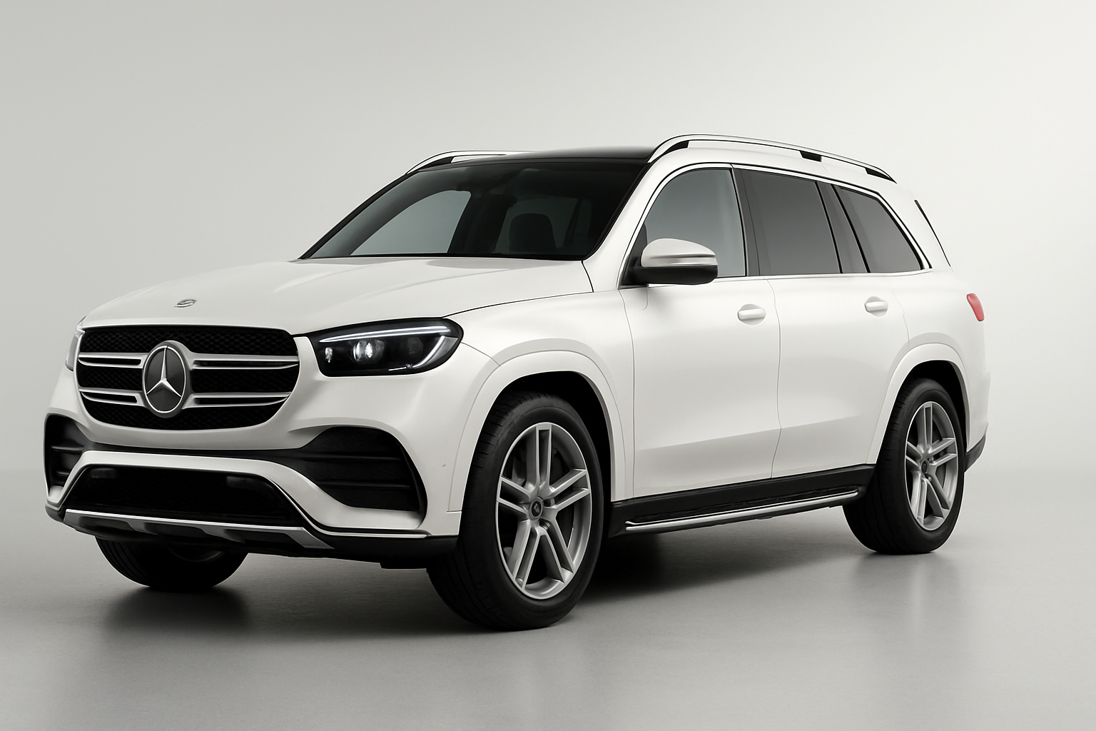 Mercedes-Benz GLS 2021 года, 3/4 фронт