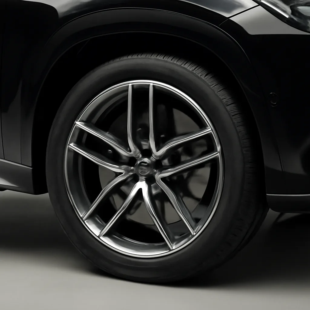 Mercedes-Benz GLS 2020–2022, колёсный диск крупным планом