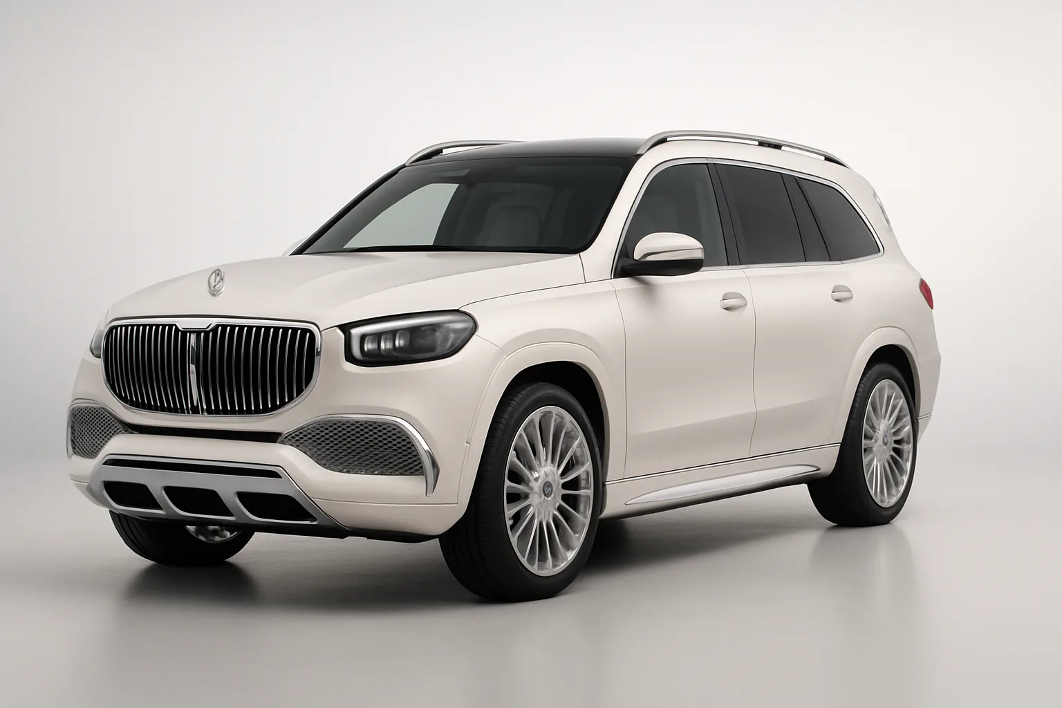 Mercedes-Benz Maybach GLS 2023–2025, 3/4 фронт