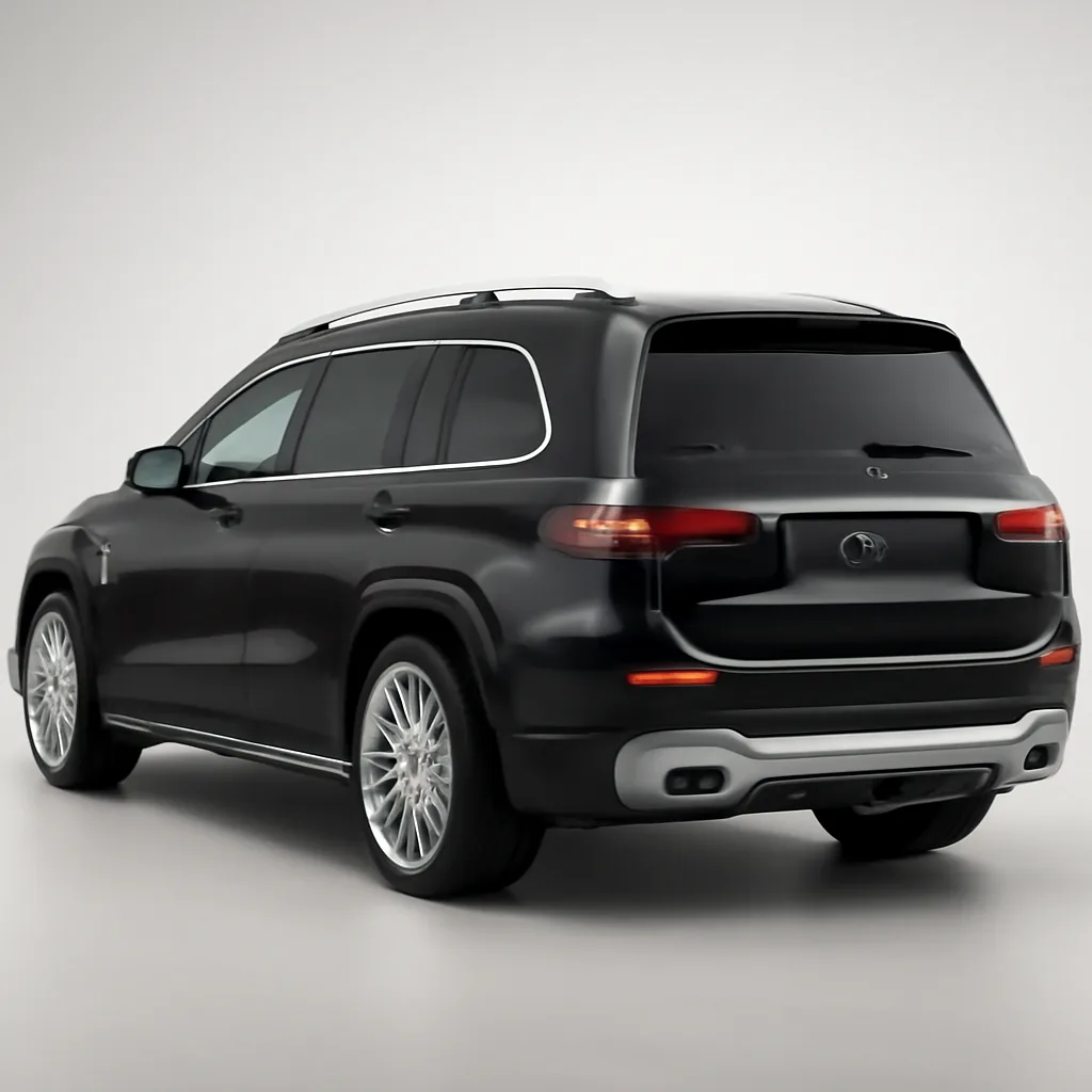 Mercedes-Benz Maybach GLS 2023–2025, 3/4 зад