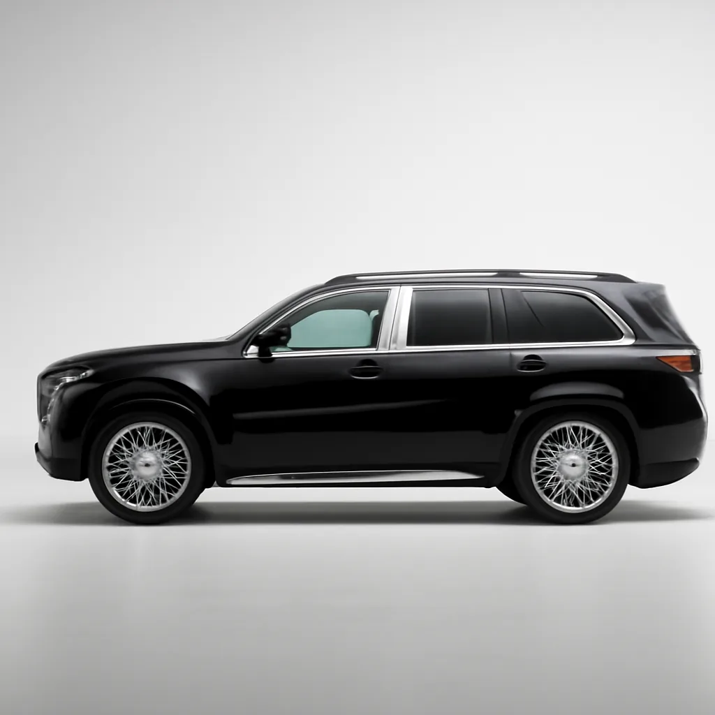 Mercedes-Benz Maybach GLS 2023–2025, вид сбоку