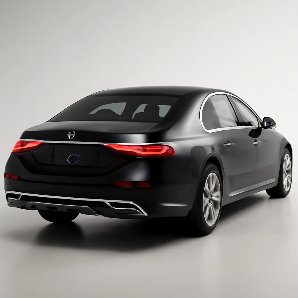 Mercedes-Benz Maybach S-Class 2023–2025, 3/4 зад