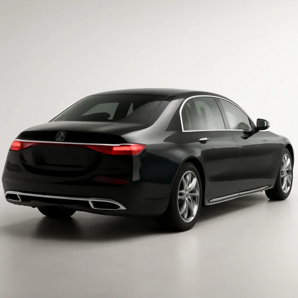 Mercedes-Benz S-Class 2022–2024, 3/4 зад