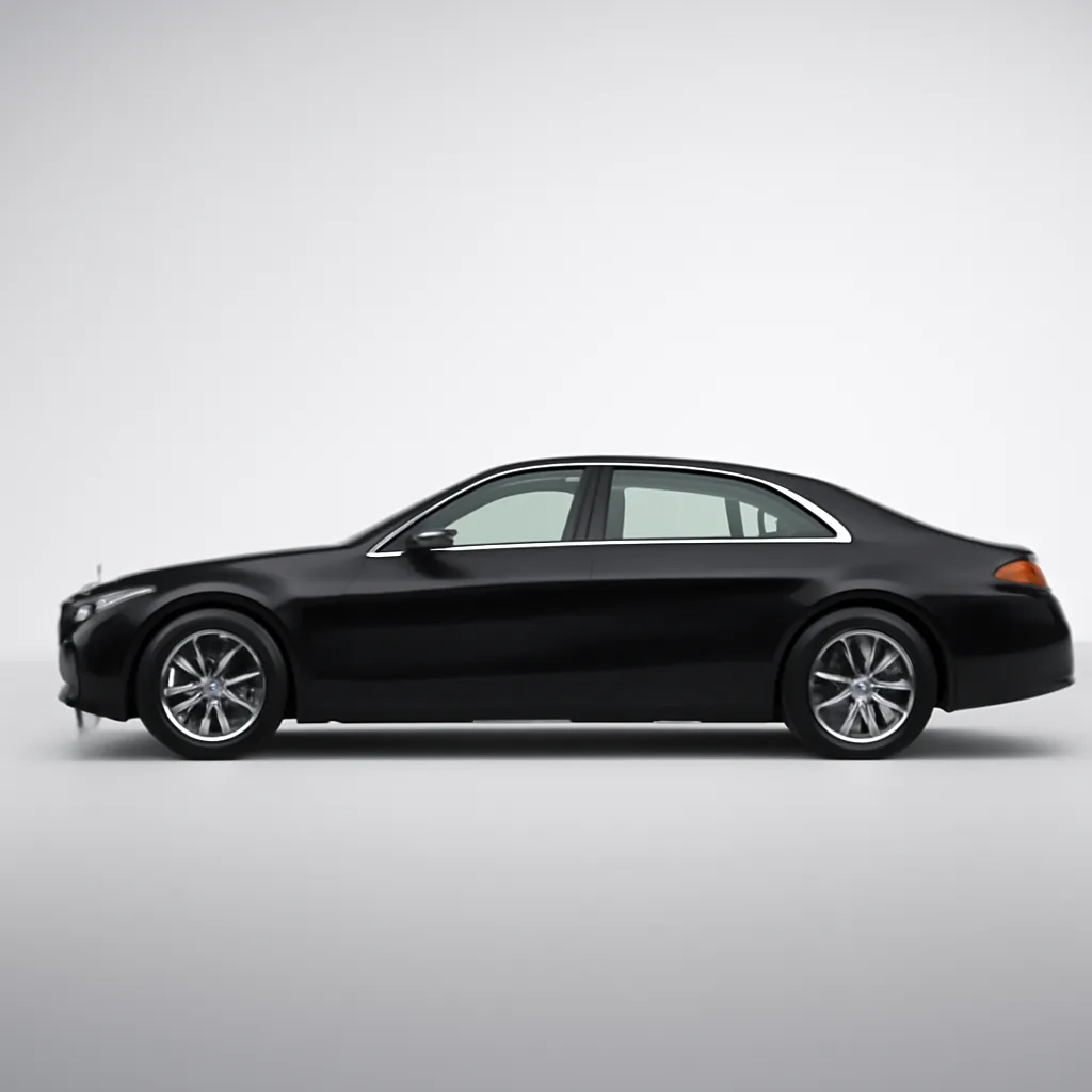 Mercedes-Benz S-Class 2022–2024, вид сбоку