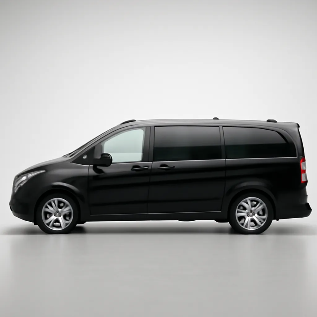 Mercedes-Benz V-Class 2024–2026, вид сбоку