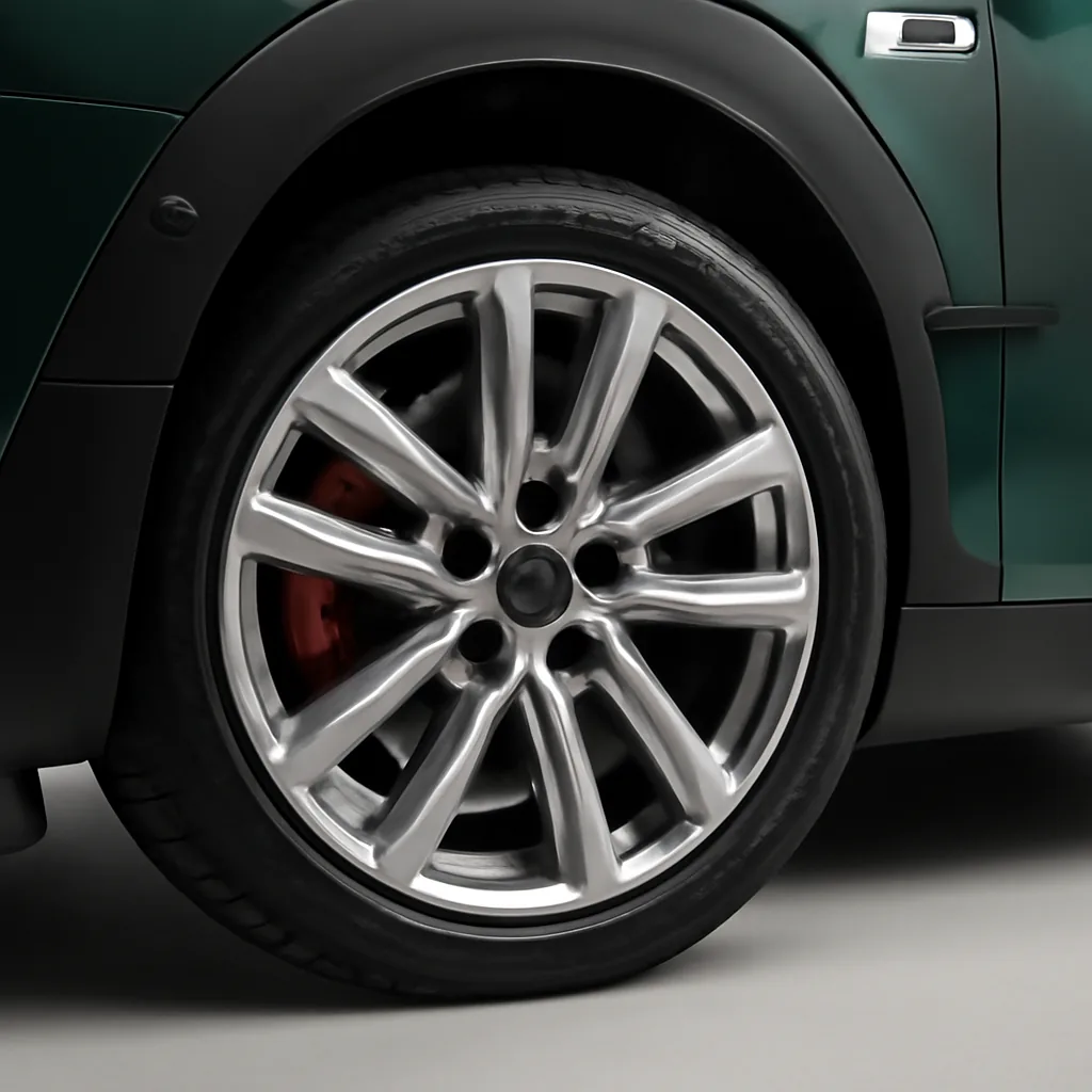 MINI Clubman 2016–2018, колёсный диск крупным планом