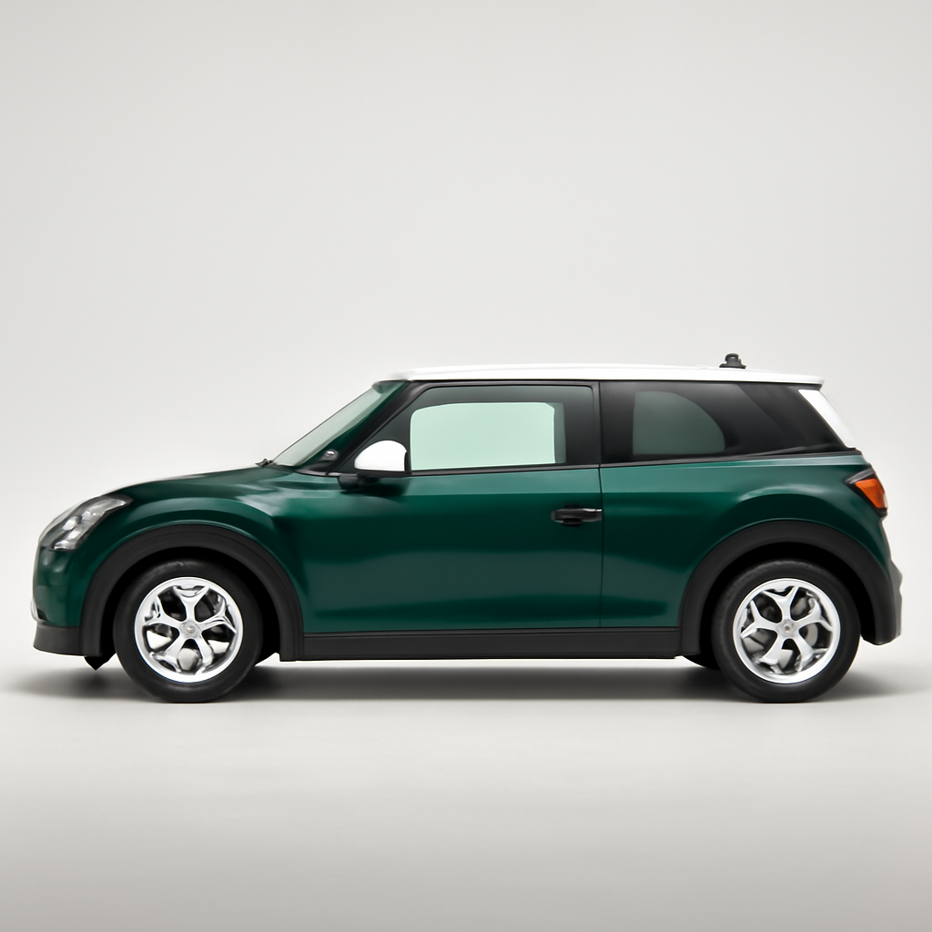 MINI Cooper 2025 года, 3/4 фронт