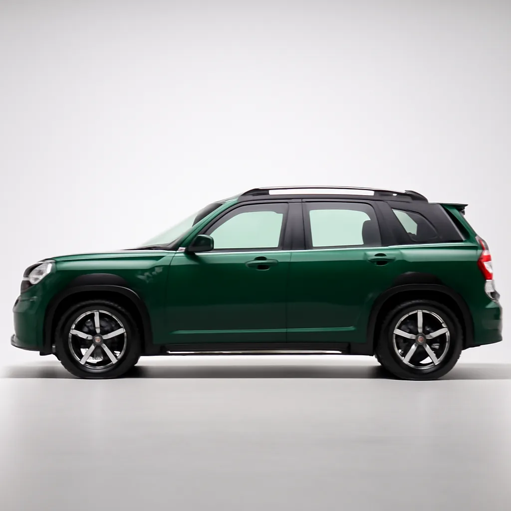 MINI Countryman 2023–2025, вид сбоку