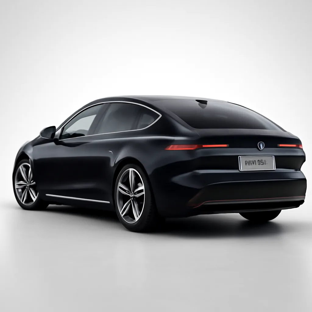 Nio ET5 2023–2025, 3/4 зад