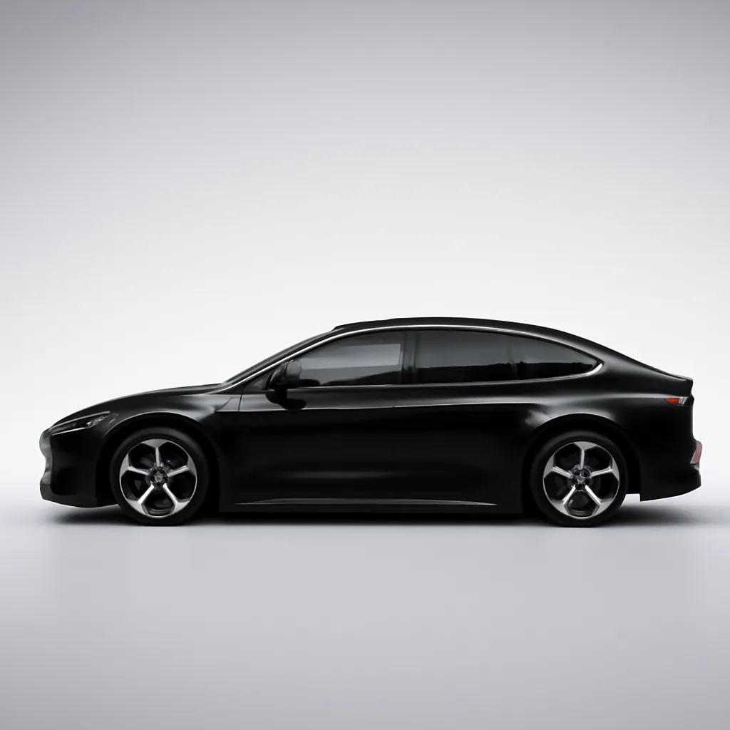 Nio ET5 2023–2025, вид сбоку