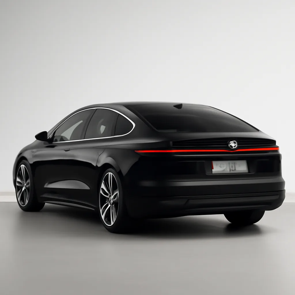 Nio ET7 2024–2026, 3/4 зад