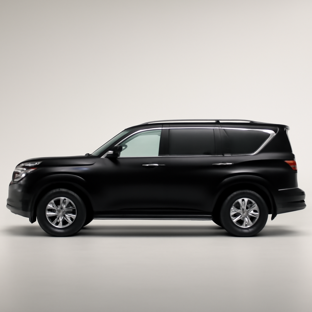 Nissan Armada 2026 года, 3/4 фронт — Профиль