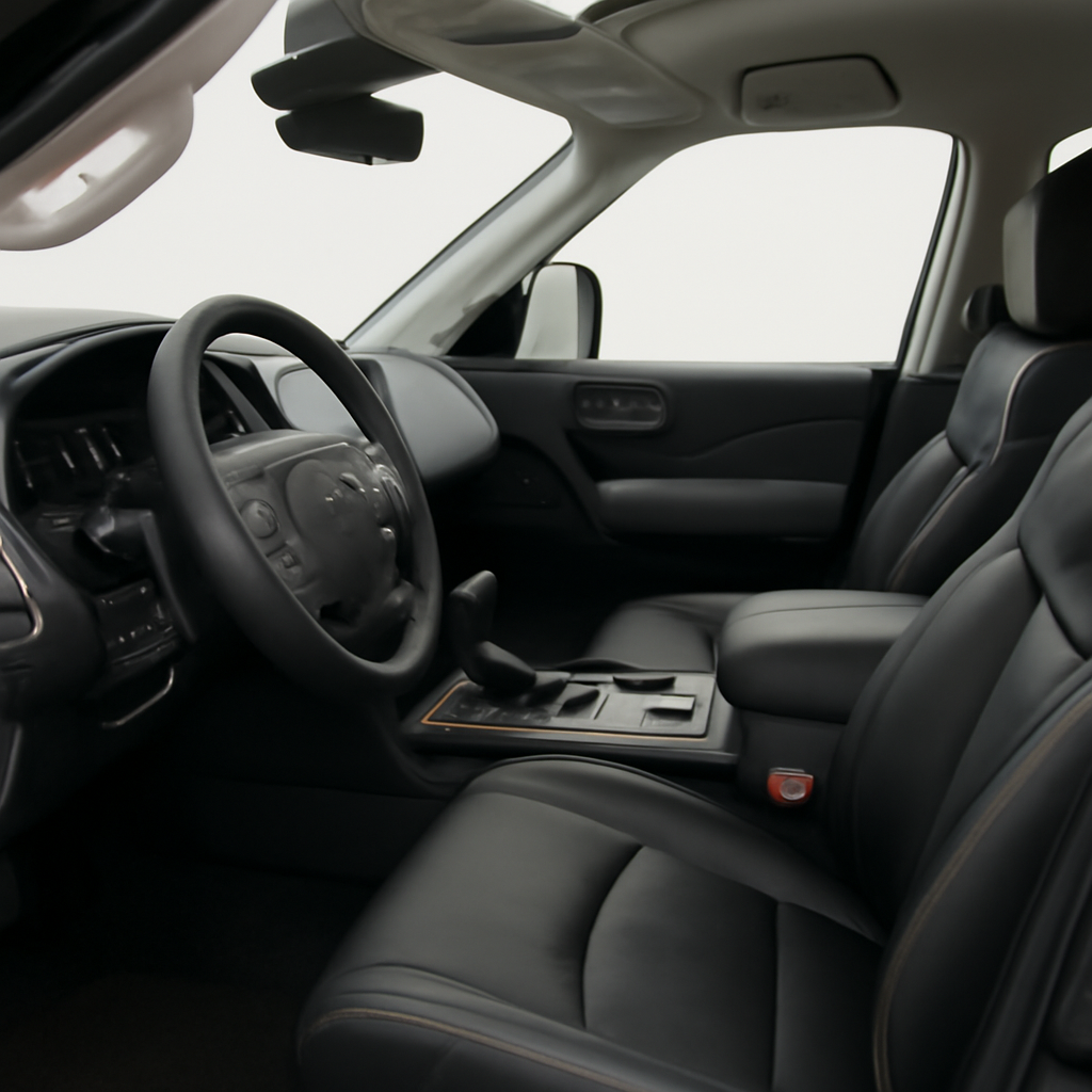 Nissan Armada 2021 года, 3/4 фронт