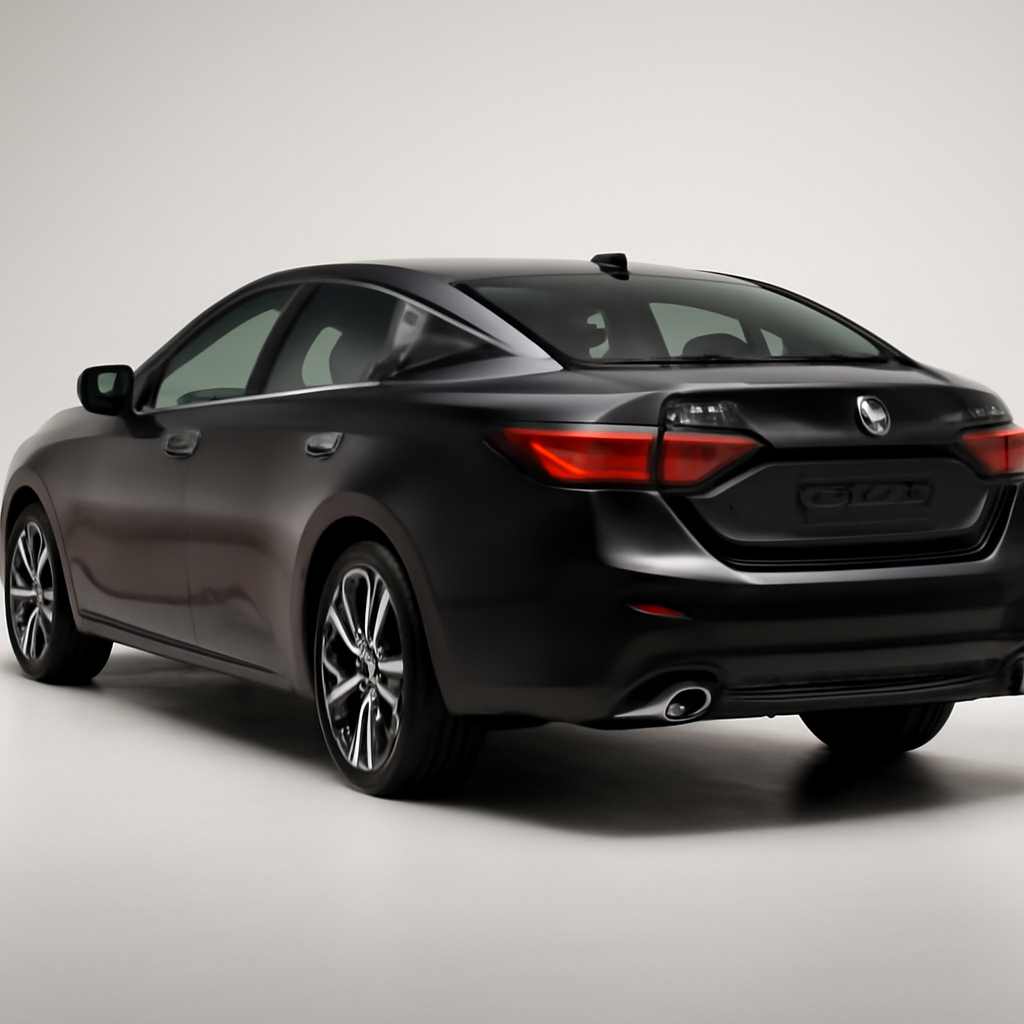 Nissan Maxima 2020 года, 3/4 фронт — 3/4 зад