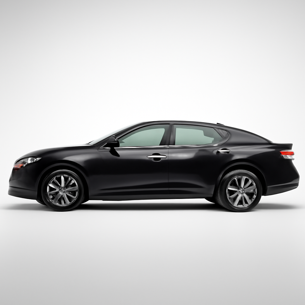 Nissan Maxima 2020 года, 3/4 фронт — Профиль
