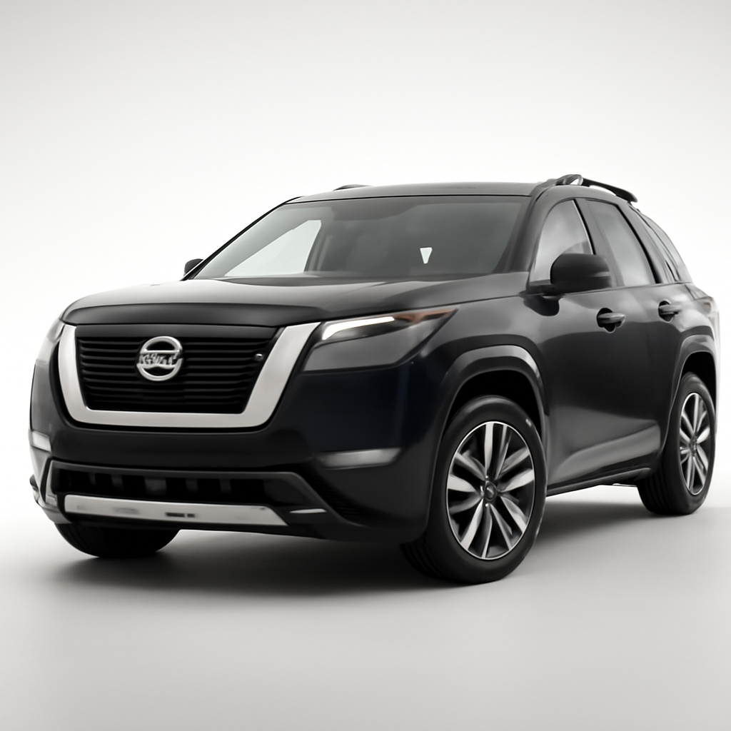 Nissan Pathfinder 2022 года, 3/4 фронт — 3/4 фронт