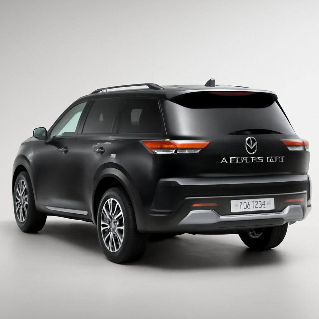 Nissan Pathfinder 2022 года, 3/4 фронт — 3/4 зад