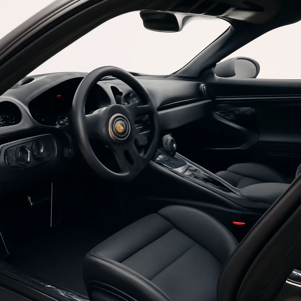 Porsche 718 2024–2026, интерьер · приборная панель
