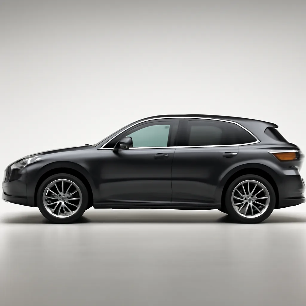 Porsche Cayenne 2018–2020, вид сбоку