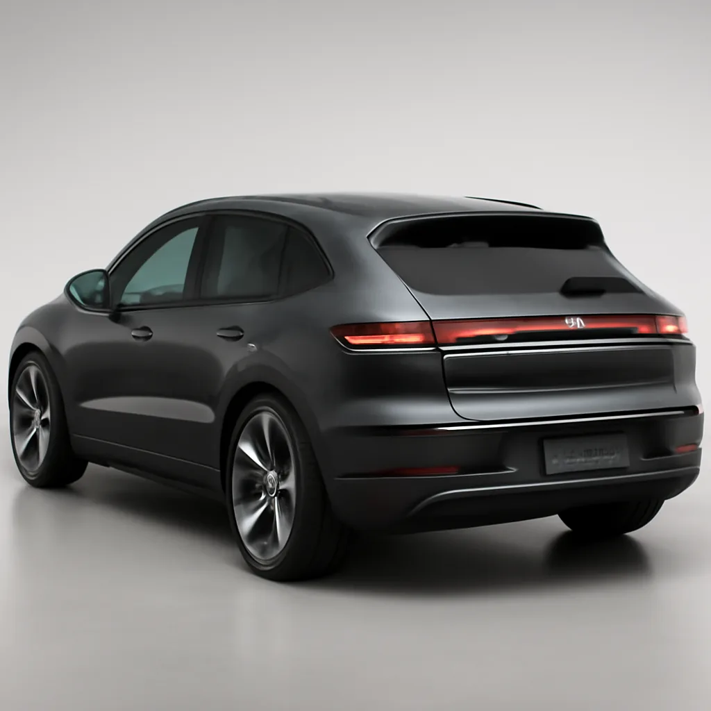 Porsche Macan Electric 2025–2026, 3/4 зад