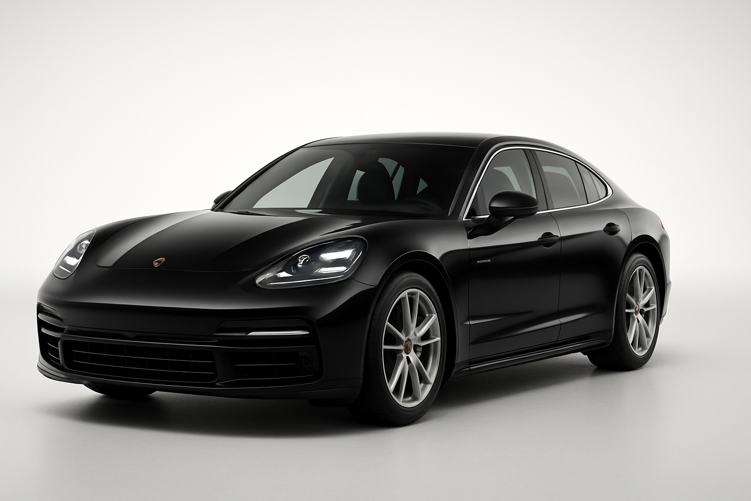 Porsche Panamera 2024 года, 3/4 фронт