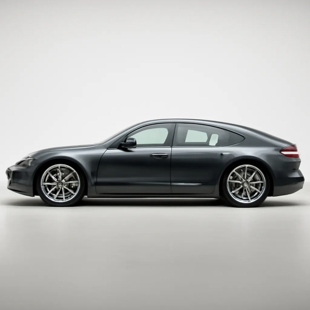 Porsche Panamera 2023–2025, вид сбоку