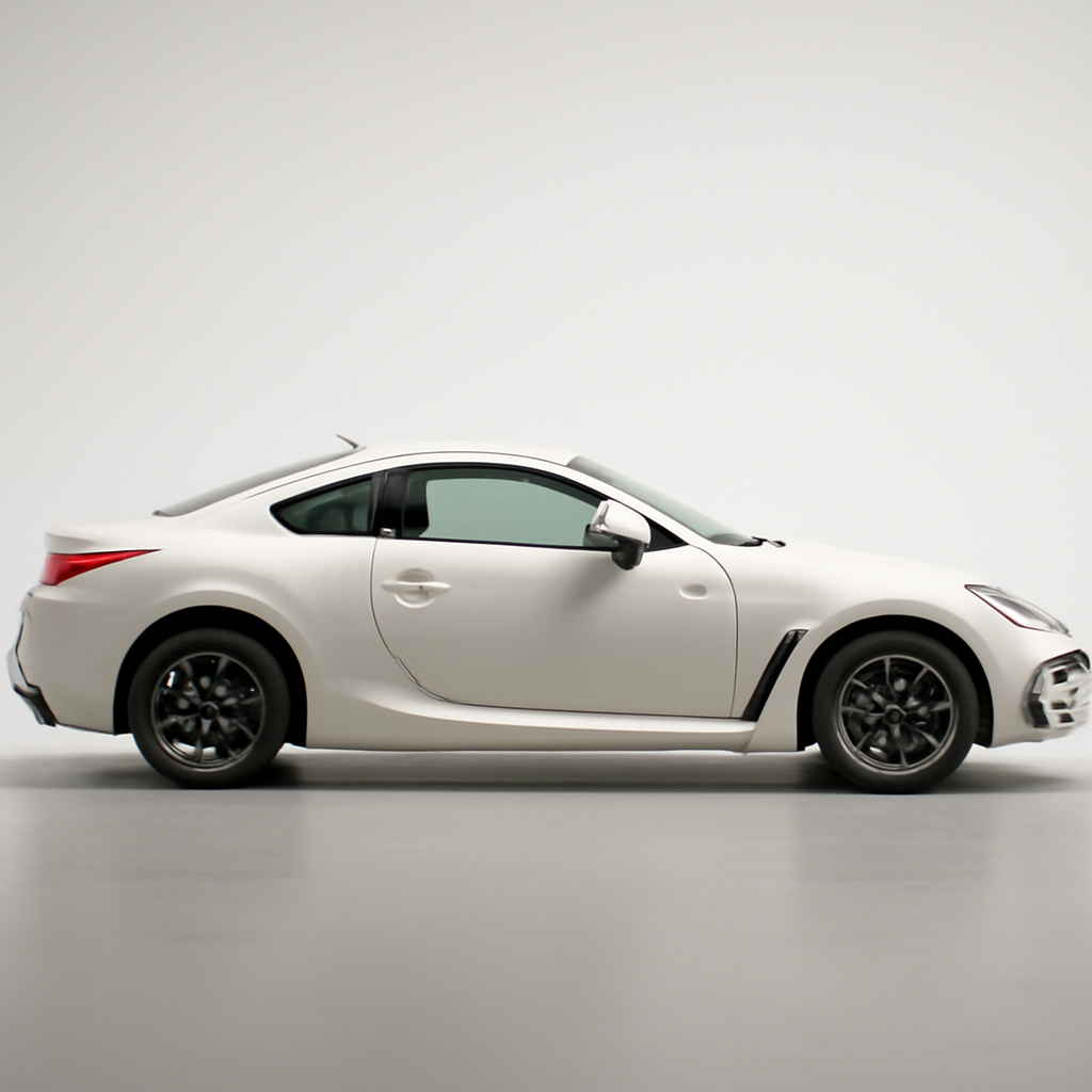 Subaru BRZ 2023 года, 3/4 фронт — Профиль