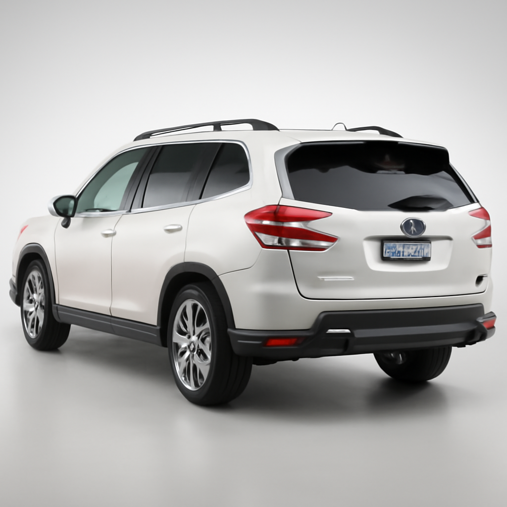 Subaru Forester 2024 года, 3/4 фронт — 3/4 зад