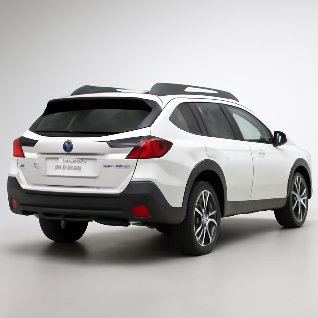 Subaru Outback 2023 года, 3/4 фронт — 3/4 зад