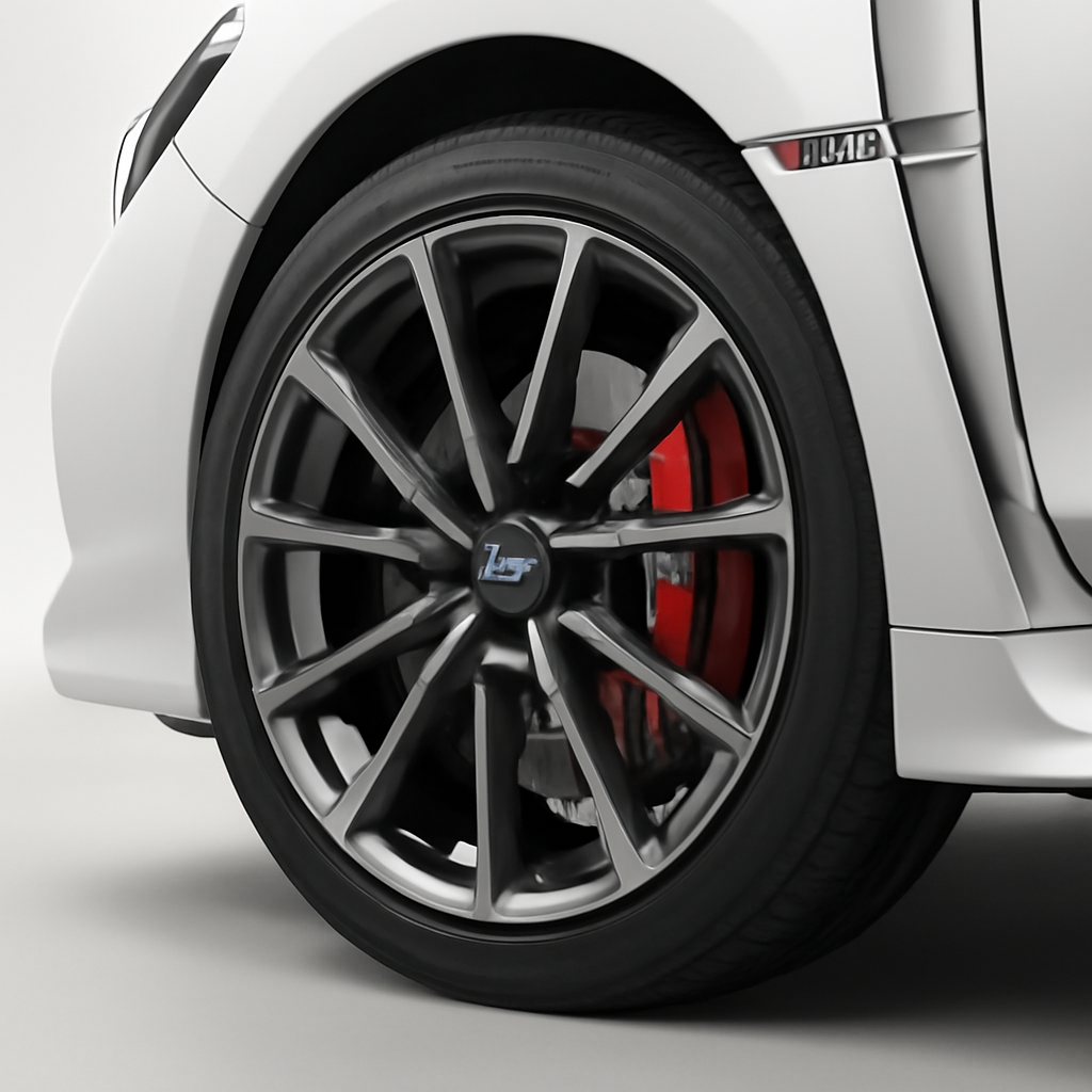 Subaru WRX 2022 года, 3/4 фронт — Деталь