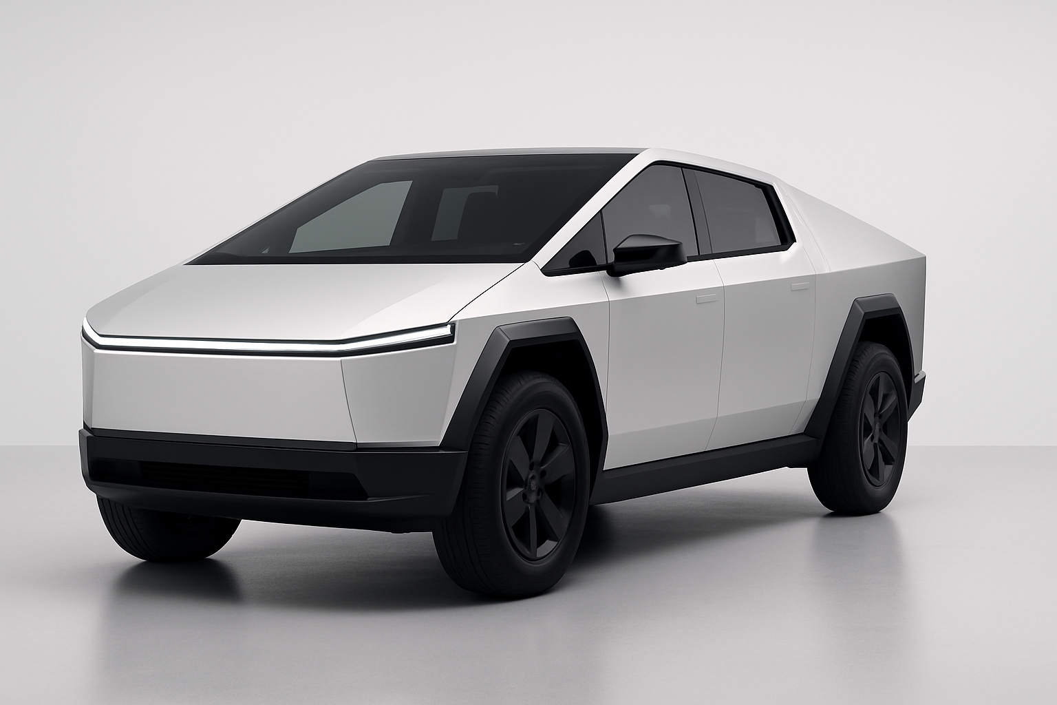 Tesla Cybertruck 2024 года, 3/4 фронт