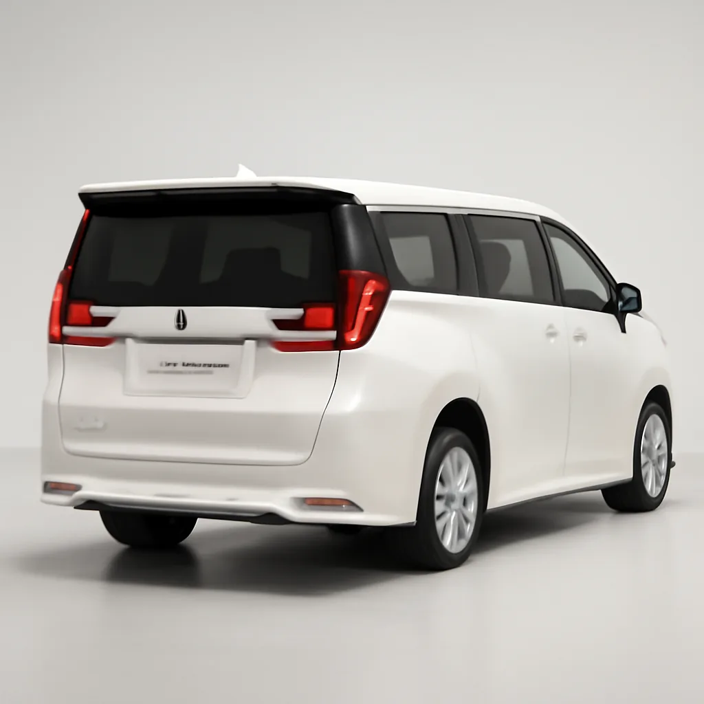 Toyota Alphard 2023–2025, 3/4 зад