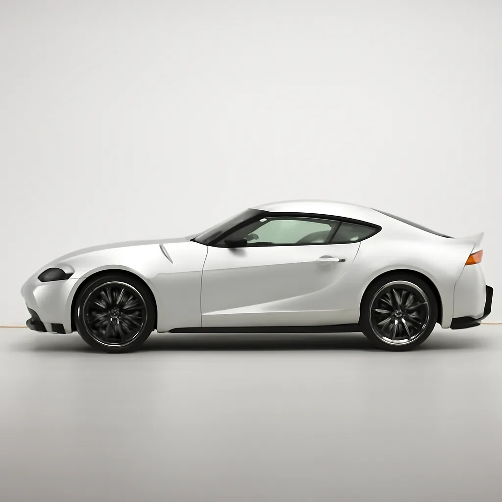 Toyota GR Supra 2020–2022, вид сбоку