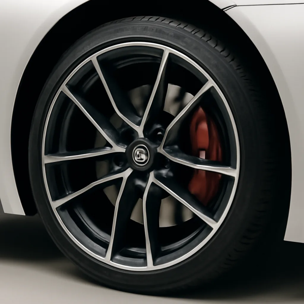 Toyota GR Supra 2020–2022, колёсный диск крупным планом