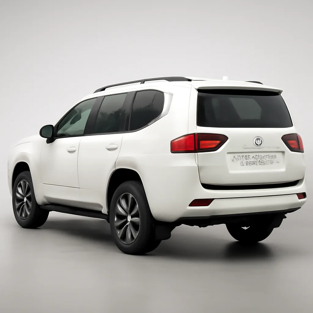 Toyota Land Cruiser 300 2022–2024, 3/4 зад