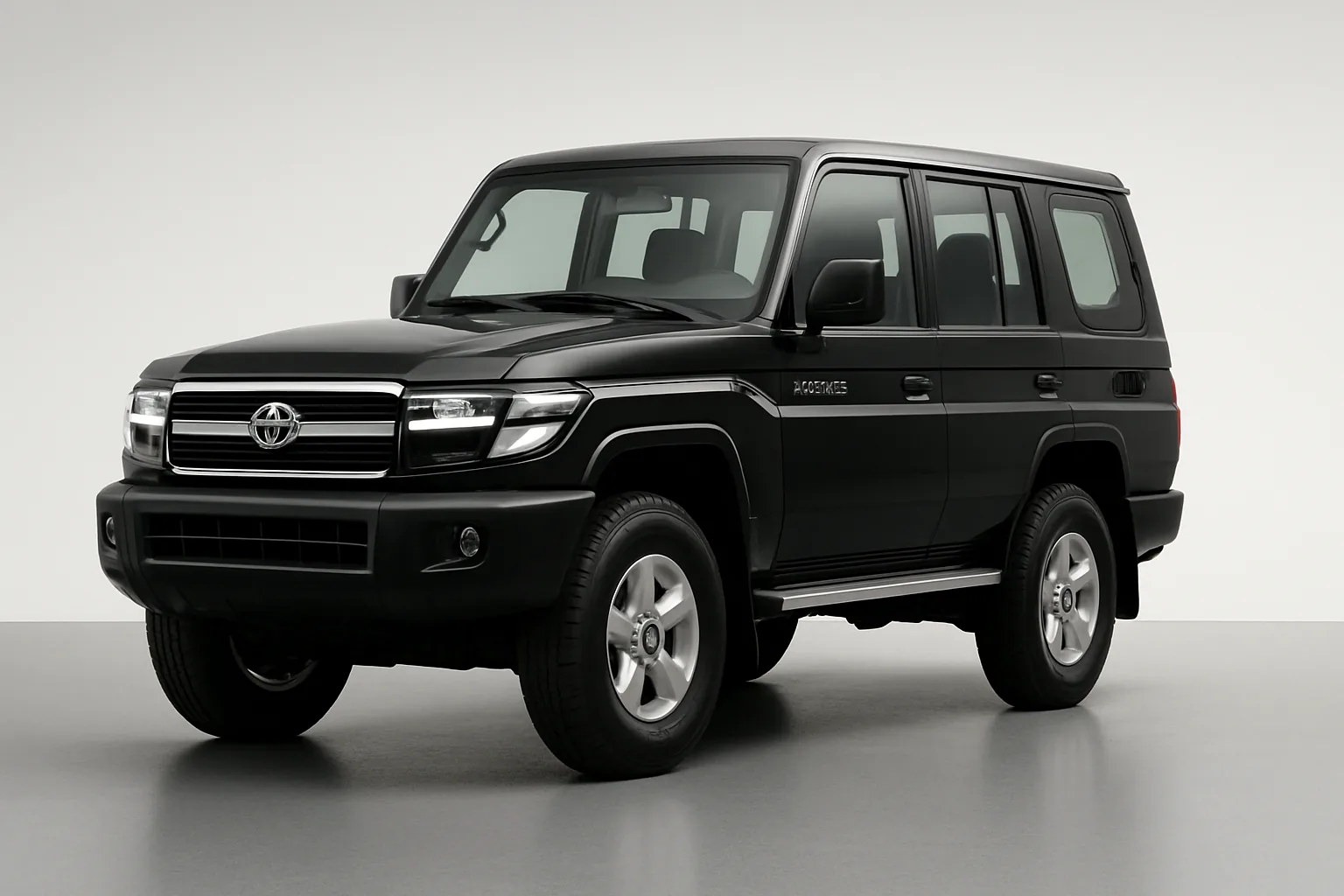 Toyota Land Cruiser 70 2022–2024, 3/4 фронт