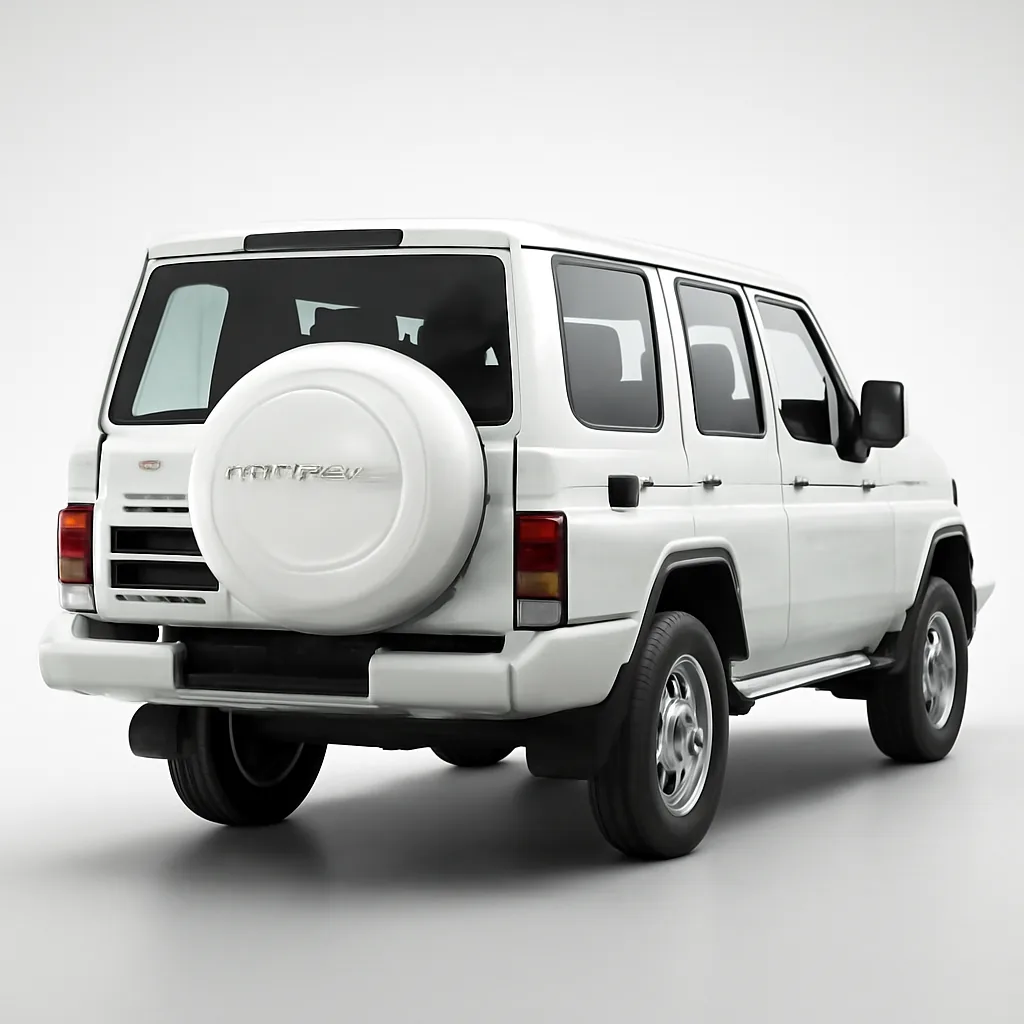 Toyota Land Cruiser 70 2022–2024, 3/4 зад