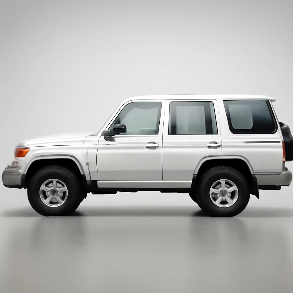 Toyota Land Cruiser 70 2022–2024, вид сбоку