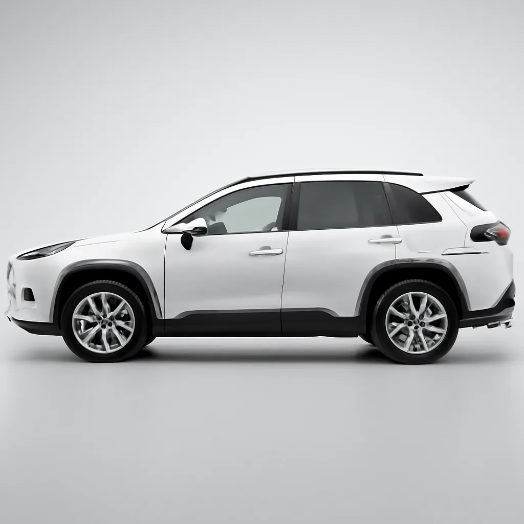 Toyota RAV4 2024–2026, вид сбоку
